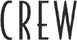 Crew black logo
